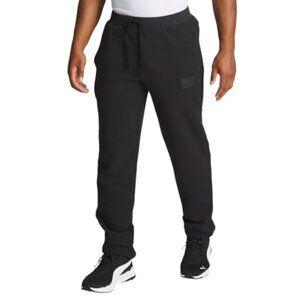 PUMA Men's Tapered Leg Elastic Waistband Jogger (Black) XXL